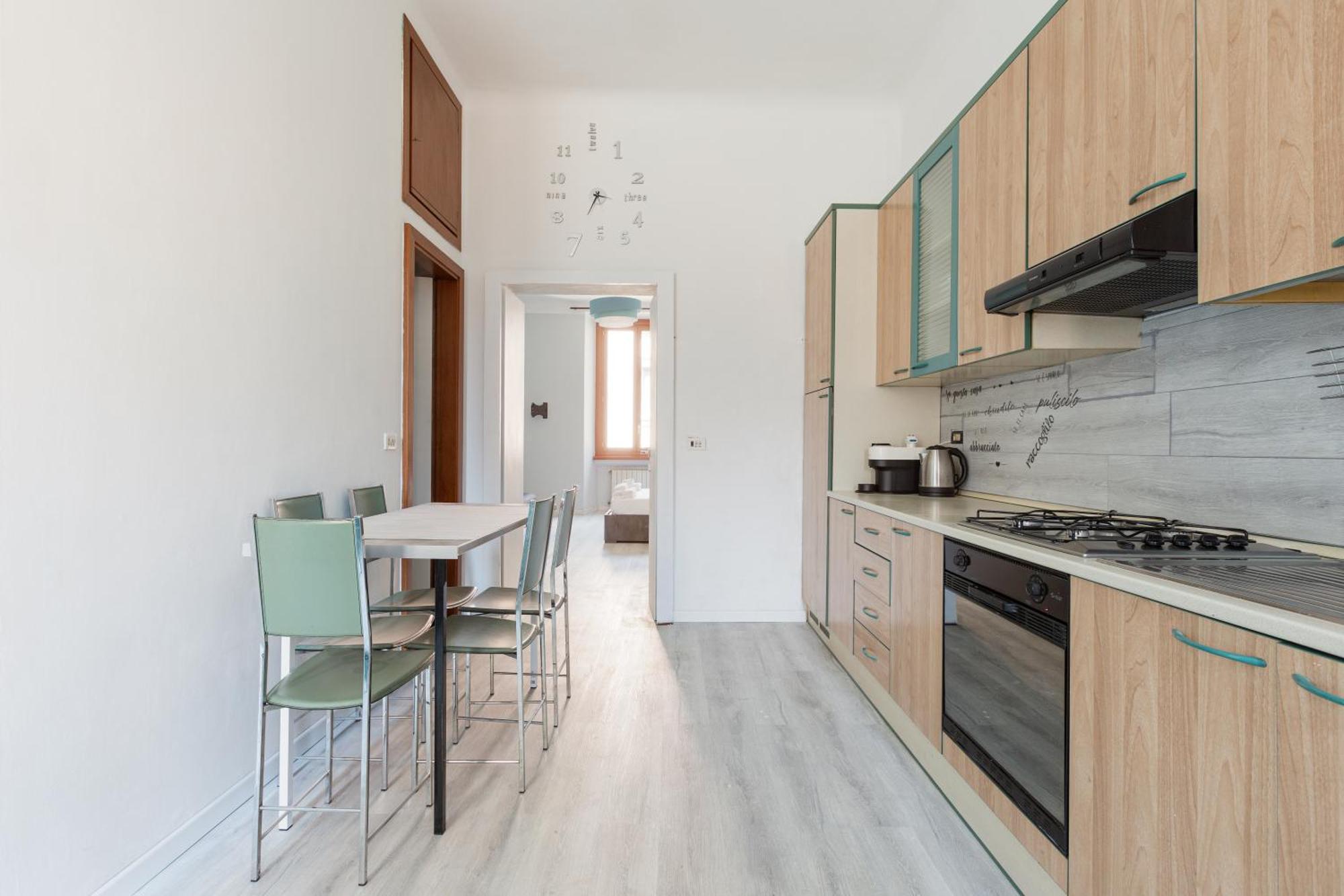Turquoise Mini Flat Near Fs Appartement Milan